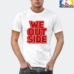 T-Shirt - Nike Dunk Low University Red (2020) - Sneaker-Matching T-Shirt (We Outside) -Nike Dunk shop online mockupGenerator 4978