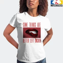 T-Shirt - Nike Dunk Low University Red (2020) - Sneaker-Matching T-Shirt (Better Left Unsaid) -Nike Dunk shop online mockupGenerator 4990