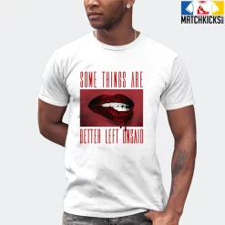 T-Shirt - Nike Dunk Low University Red (2020) - Sneaker-Matching T-Shirt (Better Left Unsaid) -Nike Dunk shop online mockupGenerator 4991