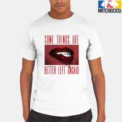 T-Shirt - Nike Dunk Low University Red (2020) - Sneaker-Matching T-Shirt (Better Left Unsaid) -Nike Dunk shop online mockupGenerator 4992