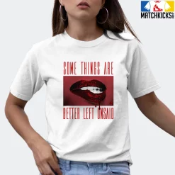 T-Shirt - Nike Dunk Low University Red (2020) - Sneaker-Matching T-Shirt (Better Left Unsaid) -Nike Dunk shop online mockupGenerator 4993