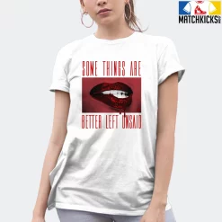 T-Shirt - Nike Dunk Low University Red (2020) - Sneaker-Matching T-Shirt (Better Left Unsaid) -Nike Dunk shop online mockupGenerator 4994