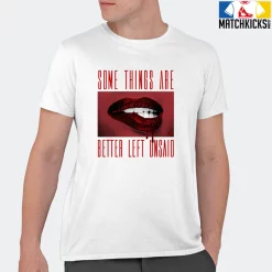 T-Shirt - Nike Dunk Low University Red (2020) - Sneaker-Matching T-Shirt (Better Left Unsaid) -Nike Dunk shop online mockupGenerator 4995