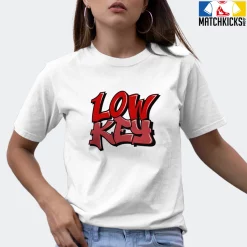 T-Shirt - Nike Dunk Low University Red (2020) - Sneaker-Matching T-Shirt (LOW KEY) -Nike Dunk shop online mockupGenerator 5002