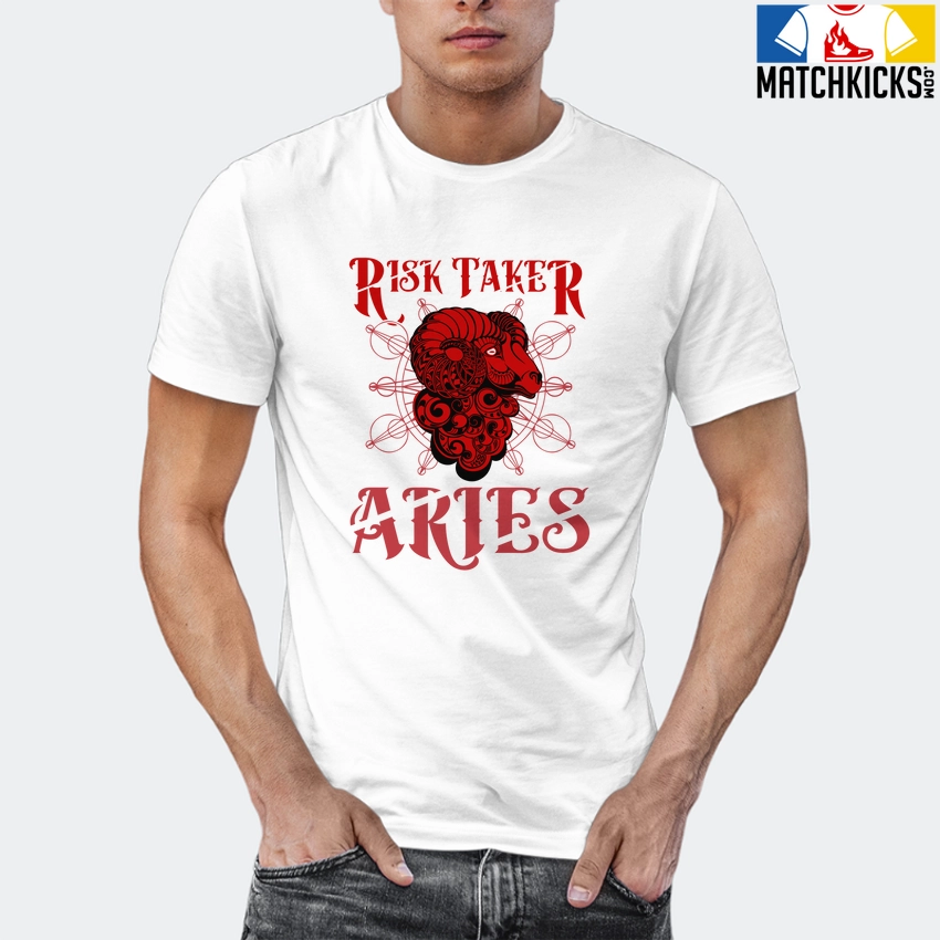 T-Shirt - Nike Dunk Low University Red (2020) - Sneaker-Matching T-Shirt (RAM Risk Taker) 12 T-Shirt - Nike Dunk Low University Red (2020) - Sneaker-Matching T-Shirt (RAM Risk Taker) - Image 10