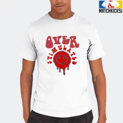 T-Shirt - Nike Dunk Low University Red (2020) - Sneaker-Matching T-Shirt (Over Stimulated) -Nike Dunk shop online mockupGenerator 5028