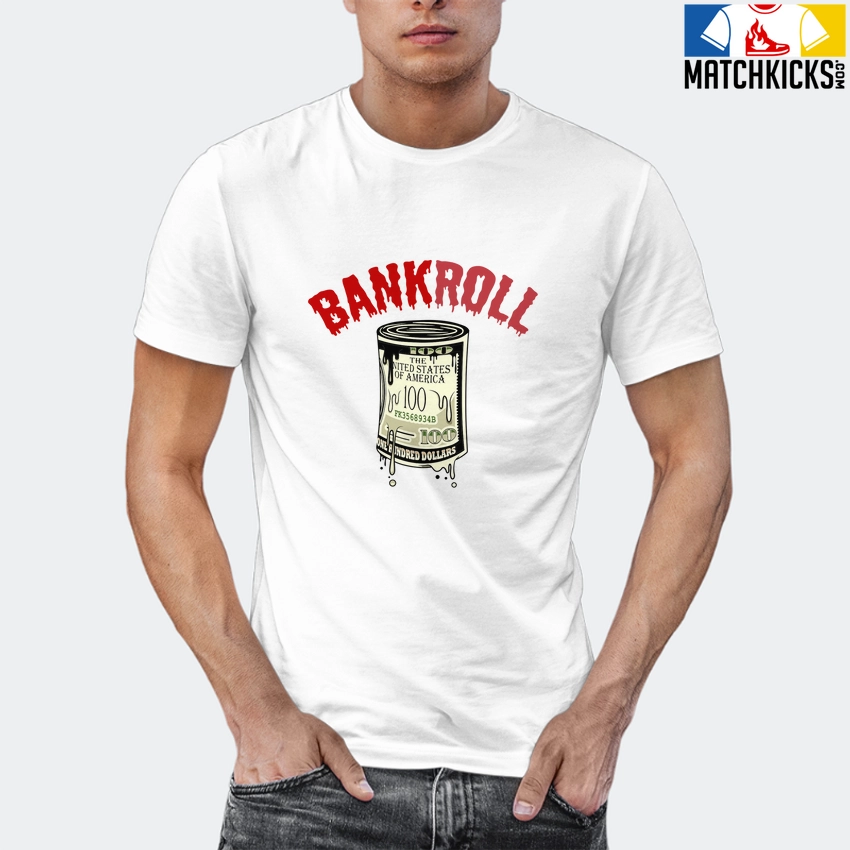 T-Shirt - Nike Dunk Low University Red (2020) - Sneaker-Matching T-Shirt (BANKROLL) 12 T-Shirt - Nike Dunk Low University Red (2020) - Sneaker-Matching T-Shirt (BANKROLL) - Image 10
