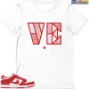 T-Shirt - Nike Dunk Low University Red (2020) - Sneaker-Matching T-Shirt (Retro Love Right) 2 T-Shirt - Nike Dunk Low University Red (2020) - Sneaker-Matching T-Shirt (Retro Love Right) -Nike Dunk shop online mockupGenerator 5042
