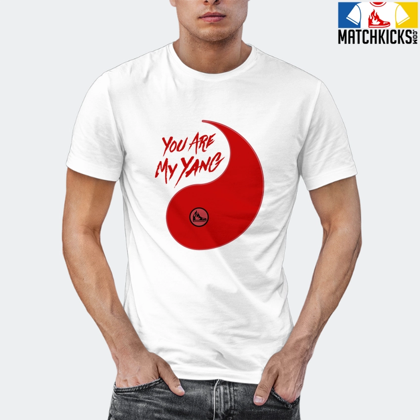 T-Shirt - Nike Dunk Low University Red (2020) - Sneaker-Matching T-Shirt (You Are My Yang) 12 T-Shirt - Nike Dunk Low University Red (2020) - Sneaker-Matching T-Shirt (You Are My Yang) - Image 10