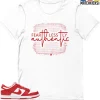 T-Shirt - Nike Dunk Low University Red (2020) - Sneaker-Matching T-Shirt (Fearlessly Authentic) 2 T-Shirt - Nike Dunk Low University Red (2020) - Sneaker-Matching T-Shirt (Fearlessly Authentic) -Nike Dunk shop online mockupGenerator 5069