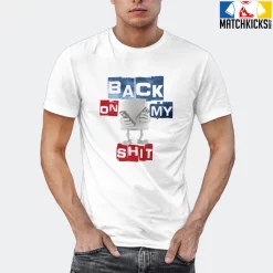 T-Shirt - Nike Dunk High Washed Denim Pack - Sneaker-Matching T-Shirt (Back On My Shit) -Nike Dunk shop online mockupGenerator 511