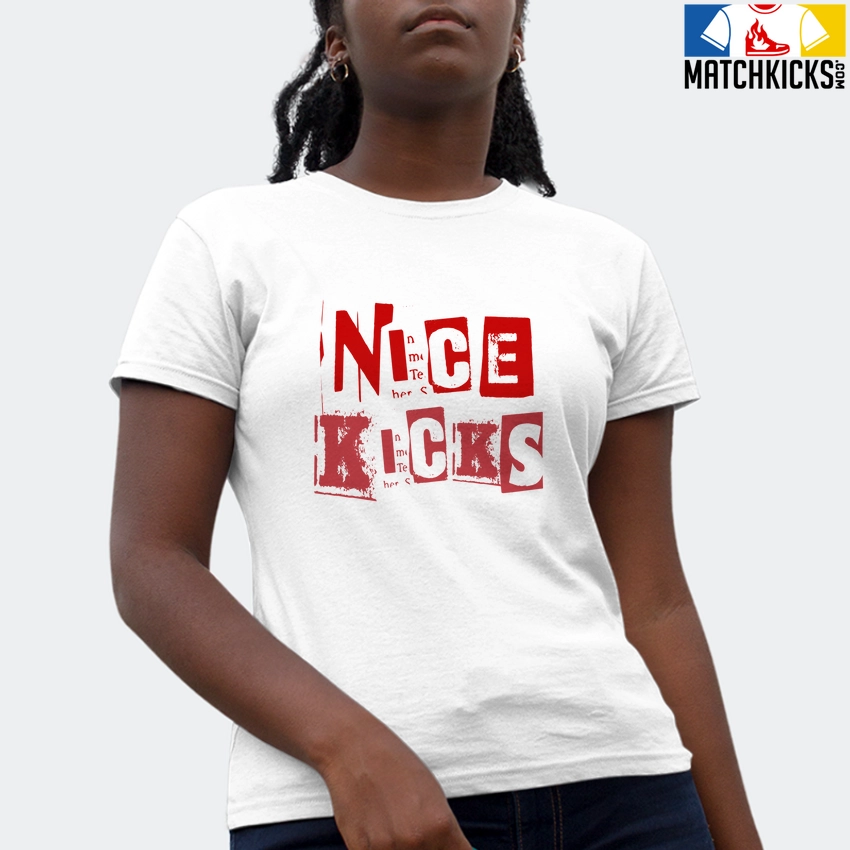 T-Shirt - Nike Dunk Low University Red (2020) - Sneaker-Matching T-Shirt (NICE KICKS) 4 T-Shirt - Nike Dunk Low University Red (2020) - Sneaker-Matching T-Shirt (NICE KICKS) - Image 2