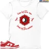 T-Shirt - Nike Dunk Low University Red (2020) - Sneaker-Matching T-Shirt (Live By The Sun Love By The Moon) 2 T-Shirt - Nike Dunk Low University Red (2020) - Sneaker-Matching T-Shirt (Live By The Sun Love By The Moon) -Nike Dunk shop online mockupGenerator 5140