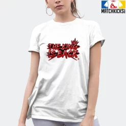 T-Shirt - Nike Dunk Low University Red (2020) - Sneaker-Matching T-Shirt (The King Is Back) -Nike Dunk shop online mockupGenerator 5182