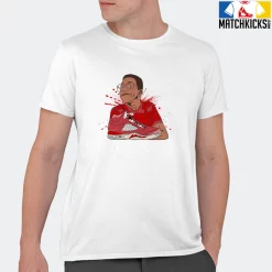 T-Shirt - Nike Dunk Low University Red (2020) - Sneaker-Matching T-Shirt (Urkel) -Nike Dunk shop online mockupGenerator 5228