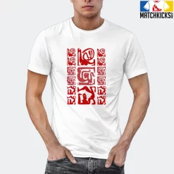 T-Shirt - Nike Dunk Low University Red (2020) - Sneaker-Matching T-Shirt (3 Figurative Abstracts) -Nike Dunk shop online mockupGenerator 5238