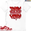 T-Shirt - Nike Dunk Low University Red (2020) - Sneaker-Matching T-Shirt (Throw Back Vibes) 2 T-Shirt - Nike Dunk Low University Red (2020) - Sneaker-Matching T-Shirt (Throw Back Vibes) -Nike Dunk shop online mockupGenerator 5275