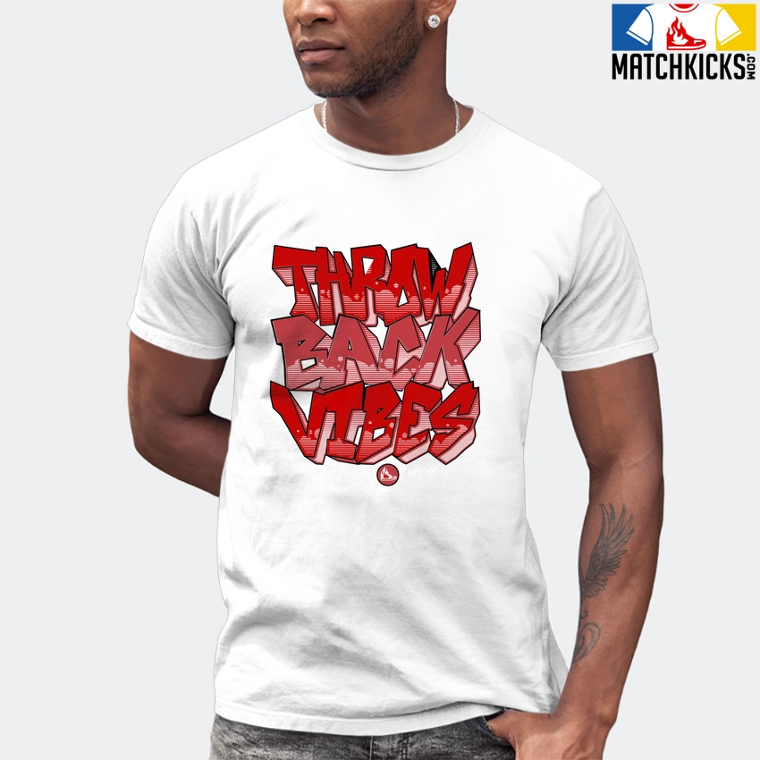 T-Shirt - Nike Dunk Low University Red (2020) - Sneaker-Matching T-Shirt (Throw Back Vibes) 7 T-Shirt - Nike Dunk Low University Red (2020) - Sneaker-Matching T-Shirt (Throw Back Vibes) - Image 5