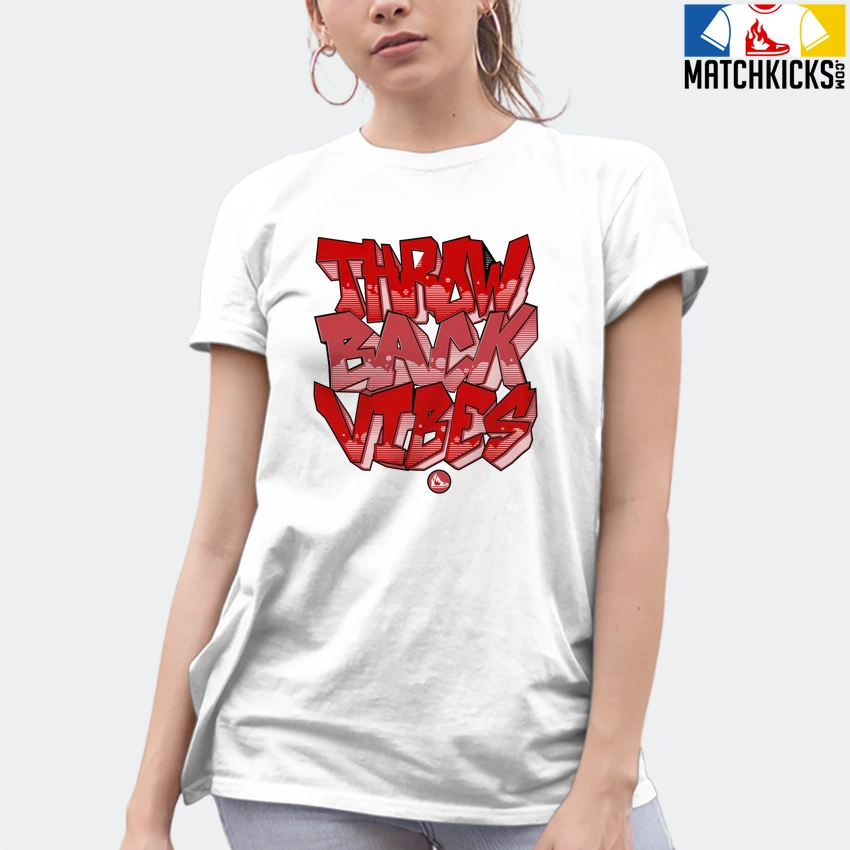 T-Shirt - Nike Dunk Low University Red (2020) - Sneaker-Matching T-Shirt (Throw Back Vibes) 10 T-Shirt - Nike Dunk Low University Red (2020) - Sneaker-Matching T-Shirt (Throw Back Vibes) - Image 8