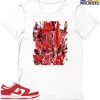 T-Shirt - Nike Dunk Low University Red (2020) - Sneaker-Matching T-Shirt (Abstract Flower) 1 T-Shirt - Nike Dunk Low University Red (2020) - Sneaker-Matching T-Shirt (Abstract Flower) -Nike Dunk shop online mockupGenerator 5293