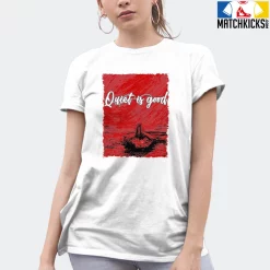 T-Shirt - Nike Dunk Low University Red (2020) - Sneaker-Matching T-Shirt (Quiet Is Good) -Nike Dunk shop online mockupGenerator 5380