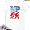 T-Shirt - Nike Dunk High Washed Denim Pack - Sneaker-Matching T-Shirt (RIP Love) -Nike Dunk shop online mockupGenerator 539