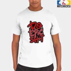 T-Shirt - Nike Dunk Low University Red (2020) - Sneaker-Matching T-Shirt (DO EPIC SHiT) -Nike Dunk shop online mockupGenerator 5441