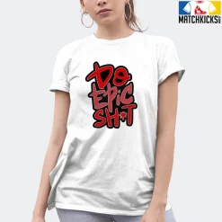 T-Shirt - Nike Dunk Low University Red (2020) - Sneaker-Matching T-Shirt (DO EPIC SHiT) -Nike Dunk shop online mockupGenerator 5443