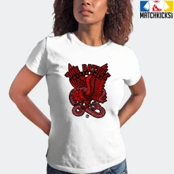 T-Shirt - Nike Dunk Low University Red (2020) - Sneaker-Matching T-Shirt (The Battle) -Nike Dunk shop online mockupGenerator 5457