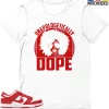 T-Shirt - Nike Dunk Low University Red (2020) - Sneaker-Matching T-Shirt (UNAPOLOGETICALLY DOPE) 1 T-Shirt - Nike Dunk Low University Red (2020) - Sneaker-Matching T-Shirt (UNAPOLOGETICALLY DOPE) -Nike Dunk shop online mockupGenerator 5473