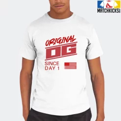 T-Shirt - Nike Dunk Low University Red (2020) - Sneaker-Matching T-Shirt (ORIGINAL OG SINCE DAY 1) -Nike Dunk shop online mockupGenerator 5486