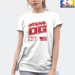 T-Shirt - Nike Dunk Low University Red (2020) - Sneaker-Matching T-Shirt (ORIGINAL OG SINCE DAY 1) -Nike Dunk shop online mockupGenerator 5488