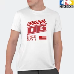 T-Shirt - Nike Dunk Low University Red (2020) - Sneaker-Matching T-Shirt (ORIGINAL OG SINCE DAY 1) -Nike Dunk shop online mockupGenerator 5489