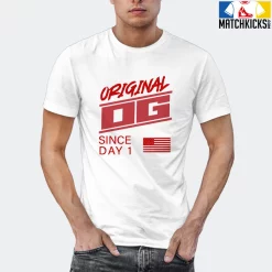 T-Shirt - Nike Dunk Low University Red (2020) - Sneaker-Matching T-Shirt (ORIGINAL OG SINCE DAY 1) -Nike Dunk shop online mockupGenerator 5490