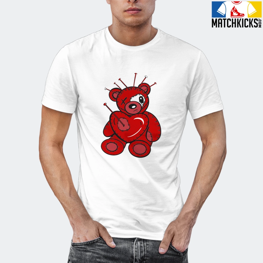 T-Shirt - Nike Dunk Low University Red (2020) - Sneaker-Matching T-Shirt (VOO DOO TEDDY) 12 T-Shirt - Nike Dunk Low University Red (2020) - Sneaker-Matching T-Shirt (VOO DOO TEDDY) - Image 10