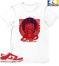 T-Shirt - Nike Dunk Low University Red (2020) - Sneaker-Matching T-Shirt (Bad)