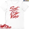T-Shirt - Nike Dunk Low University Red (2020) - Sneaker-Matching T-Shirt (Set The Vibe) 2 T-Shirt - Nike Dunk Low University Red (2020) - Sneaker-Matching T-Shirt (Set The Vibe) -Nike Dunk shop online mockupGenerator 5545