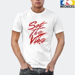 T-Shirt - Nike Dunk Low University Red (2020) - Sneaker-Matching T-Shirt (Set The Vibe) -Nike Dunk shop online mockupGenerator 5553