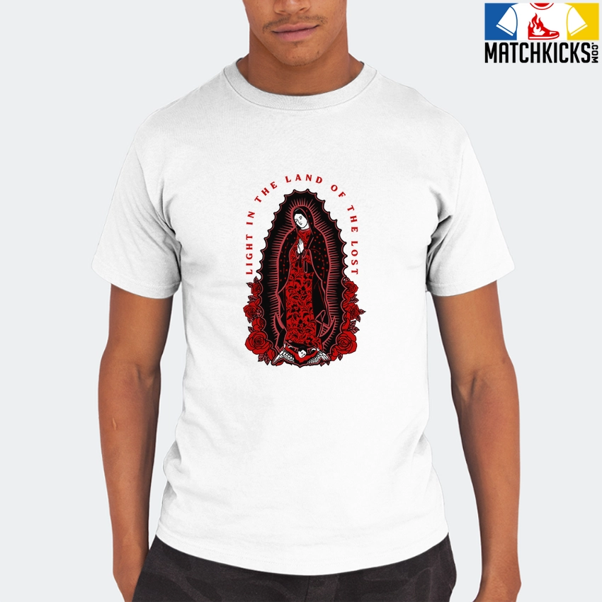 T-Shirt - Nike Dunk Low University Red (2020) - Sneaker-Matching T-Shirt (Light In The Land Of The Lost) 8 T-Shirt - Nike Dunk Low University Red (2020) - Sneaker-Matching T-Shirt (Light In The Land Of The Lost) - Image 6