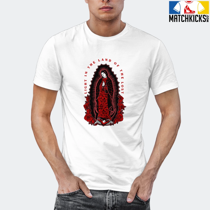 T-Shirt - Nike Dunk Low University Red (2020) - Sneaker-Matching T-Shirt (Light In The Land Of The Lost) 12 T-Shirt - Nike Dunk Low University Red (2020) - Sneaker-Matching T-Shirt (Light In The Land Of The Lost) - Image 10