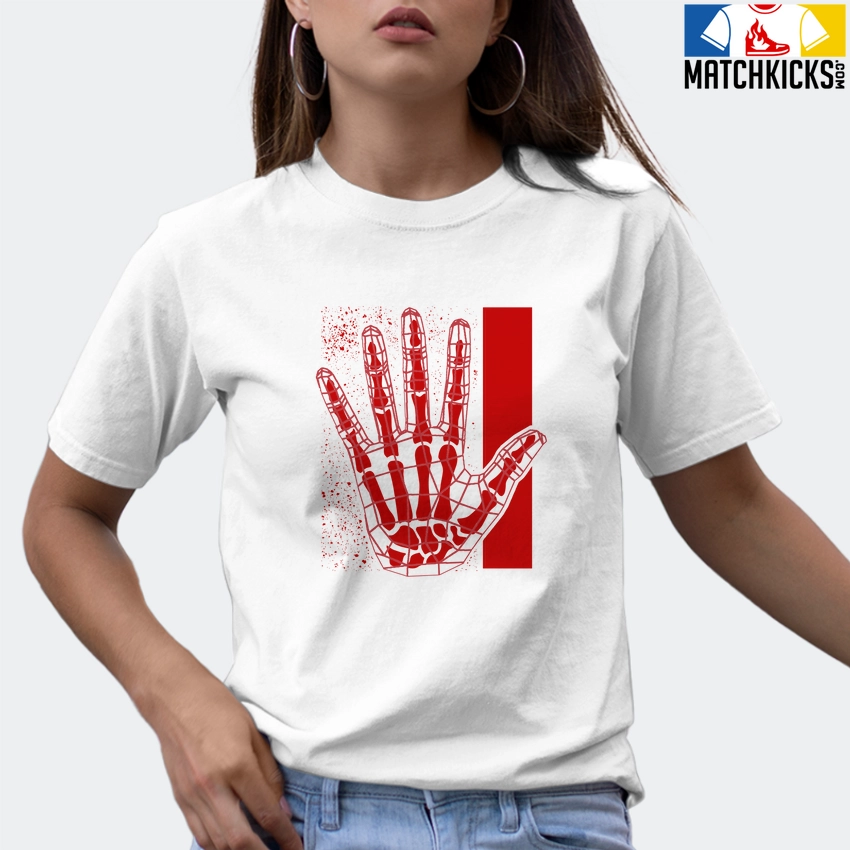 T-Shirt - Nike Dunk Low University Red (2020) - Sneaker-Matching T-Shirt (REZOLUTION) 9 T-Shirt - Nike Dunk Low University Red (2020) - Sneaker-Matching T-Shirt (REZOLUTION) - Image 7