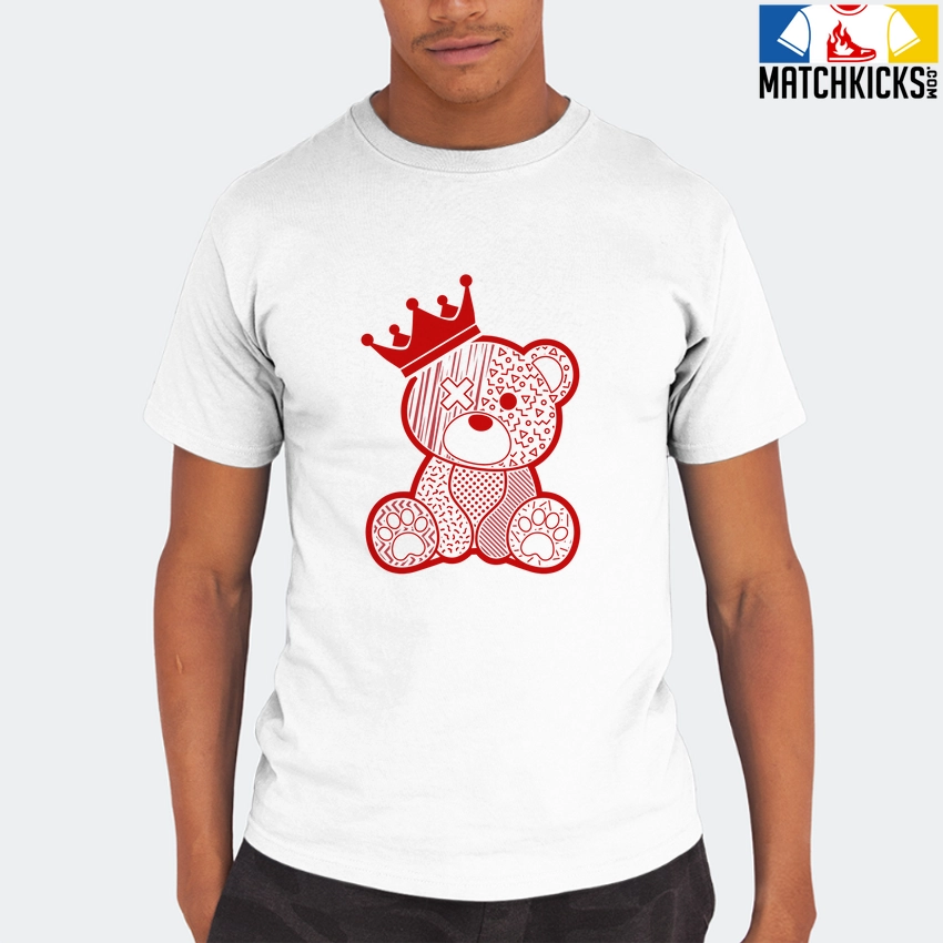 T-Shirt - Nike Dunk Low University Red (2020) - Sneaker-Matching T-Shirt (King Ted) 8 T-Shirt - Nike Dunk Low University Red (2020) - Sneaker-Matching T-Shirt (King Ted) - Image 6