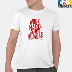 T-Shirt - Nike Dunk Low University Red (2020) - Sneaker-Matching T-Shirt (Work Hard Stay Humble) 20 T-Shirt - Nike Dunk Low University Red (2020) - Sneaker-Matching T-Shirt (Work Hard Stay Humble) -Nike Dunk shop online mockupGenerator 5642