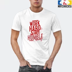 T-Shirt - Nike Dunk Low University Red (2020) - Sneaker-Matching T-Shirt (Work Hard Stay Humble) 21 T-Shirt - Nike Dunk Low University Red (2020) - Sneaker-Matching T-Shirt (Work Hard Stay Humble) -Nike Dunk shop online mockupGenerator 5643