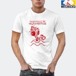 T-Shirt - Nike Dunk Low University Red (2020) - Sneaker-Matching T-Shirt (Aquarius Aggressively Me) -Nike Dunk shop online mockupGenerator 5715