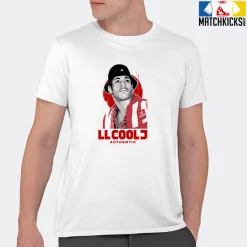 T-Shirt - Nike Dunk Low University Red (2020) - Sneaker-Matching T-Shirt (LL COOL J) -Nike Dunk shop online mockupGenerator 5723