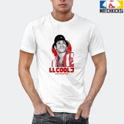 T-Shirt - Nike Dunk Low University Red (2020) - Sneaker-Matching T-Shirt (LL COOL J) -Nike Dunk shop online mockupGenerator 5724