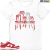 T-Shirt - Nike Dunk Low University Red (2020) - Sneaker-Matching T-Shirt (Together We Rise) -Nike Dunk shop online mockupGenerator 5734