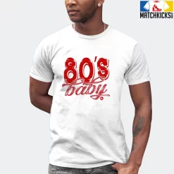 T-Shirt - Nike Dunk Low University Red (2020) - Sneaker-Matching T-Shirt (80s Baby) 16 T-Shirt - Nike Dunk Low University Red (2020) - Sneaker-Matching T-Shirt (80s Baby) -Nike Dunk shop online mockupGenerator 5755