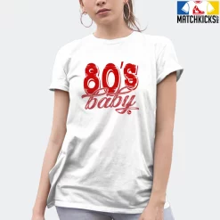 T-Shirt - Nike Dunk Low University Red (2020) - Sneaker-Matching T-Shirt (80s Baby) 19 T-Shirt - Nike Dunk Low University Red (2020) - Sneaker-Matching T-Shirt (80s Baby) -Nike Dunk shop online mockupGenerator 5758